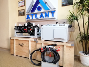 Фотография аппарата стыковой сварки ATLANT 160 G в офисе